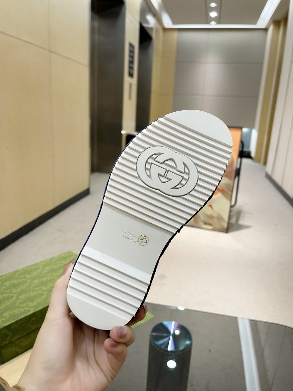 Gvc*1 Women’s GG Platform Sandal Purple For Women GG