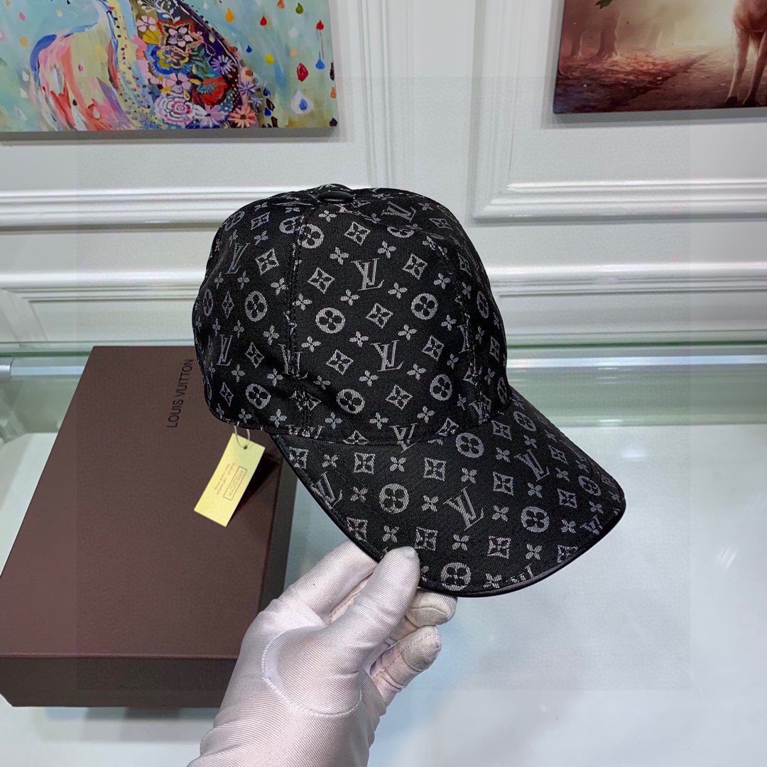 L0vis Vvtt0n Be My Cap Black LV Cap