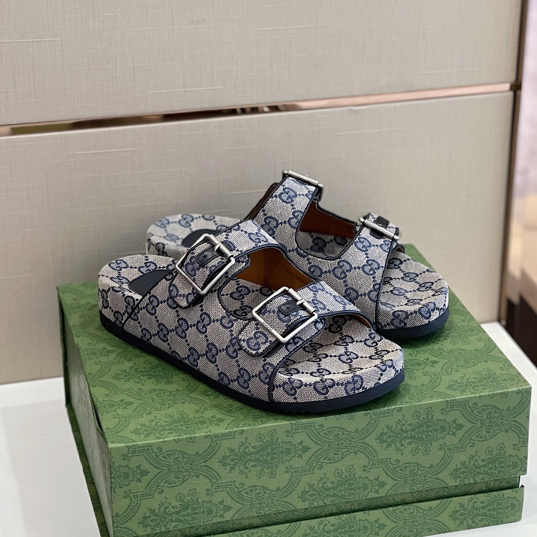 Gvc*1 Women’s Slide Sandal With Straps Blue For Women 658020 2HK60