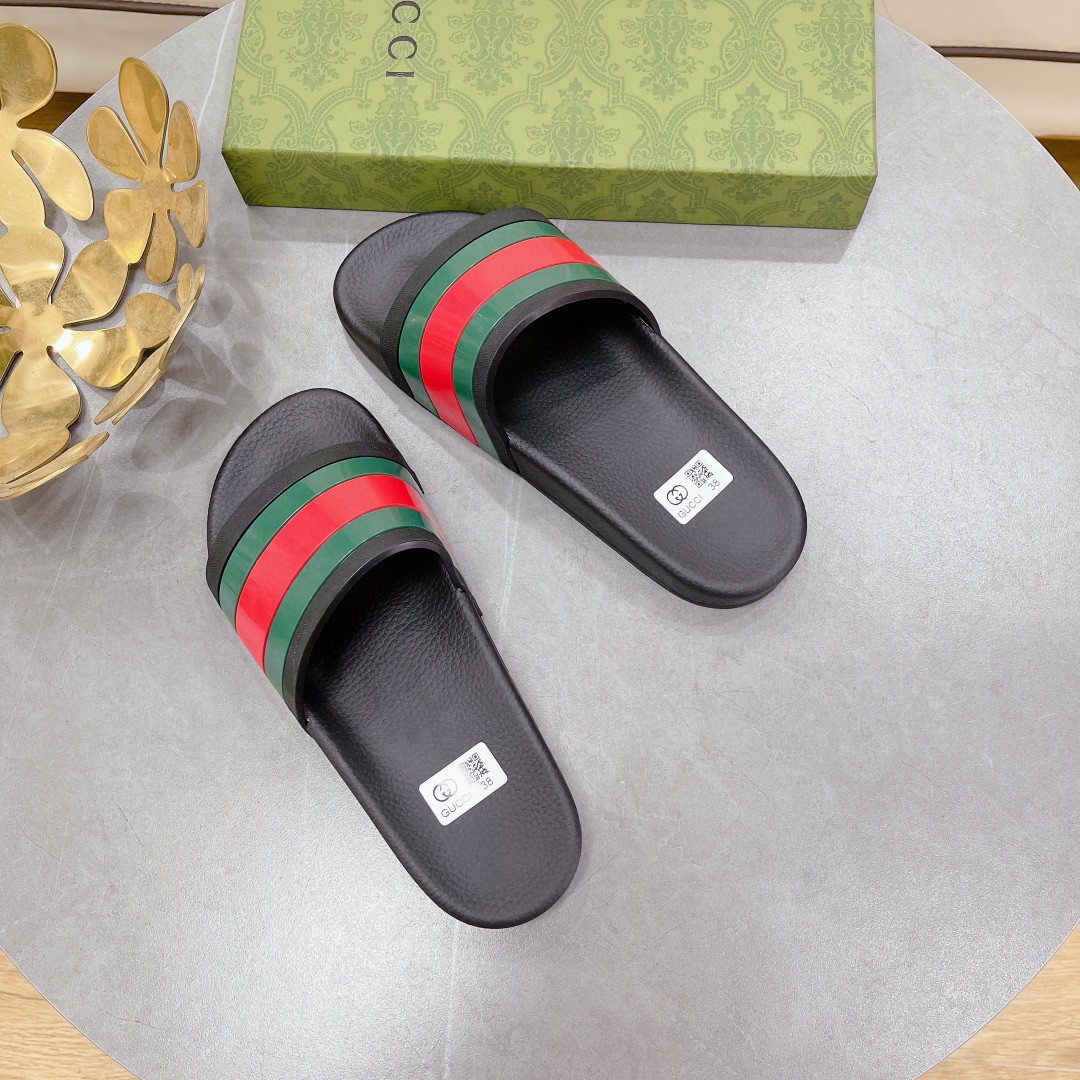 Gvc*1 Women’s Slide Sandal With Web Black For Women 407345