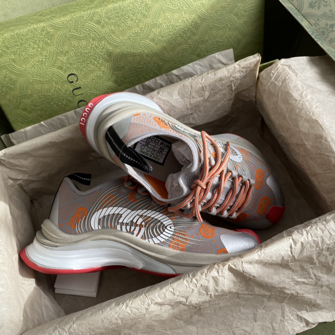 Gvc*1 Run Men’s Sneaker Gray Orange For Men 680900 UF310 1270