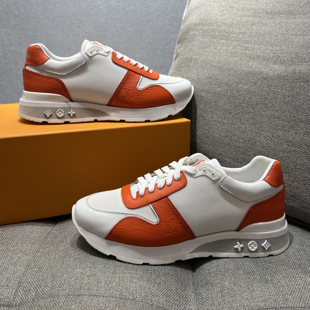 L0vis Vvtt0n Run Away Sneaker Orange For Men LV