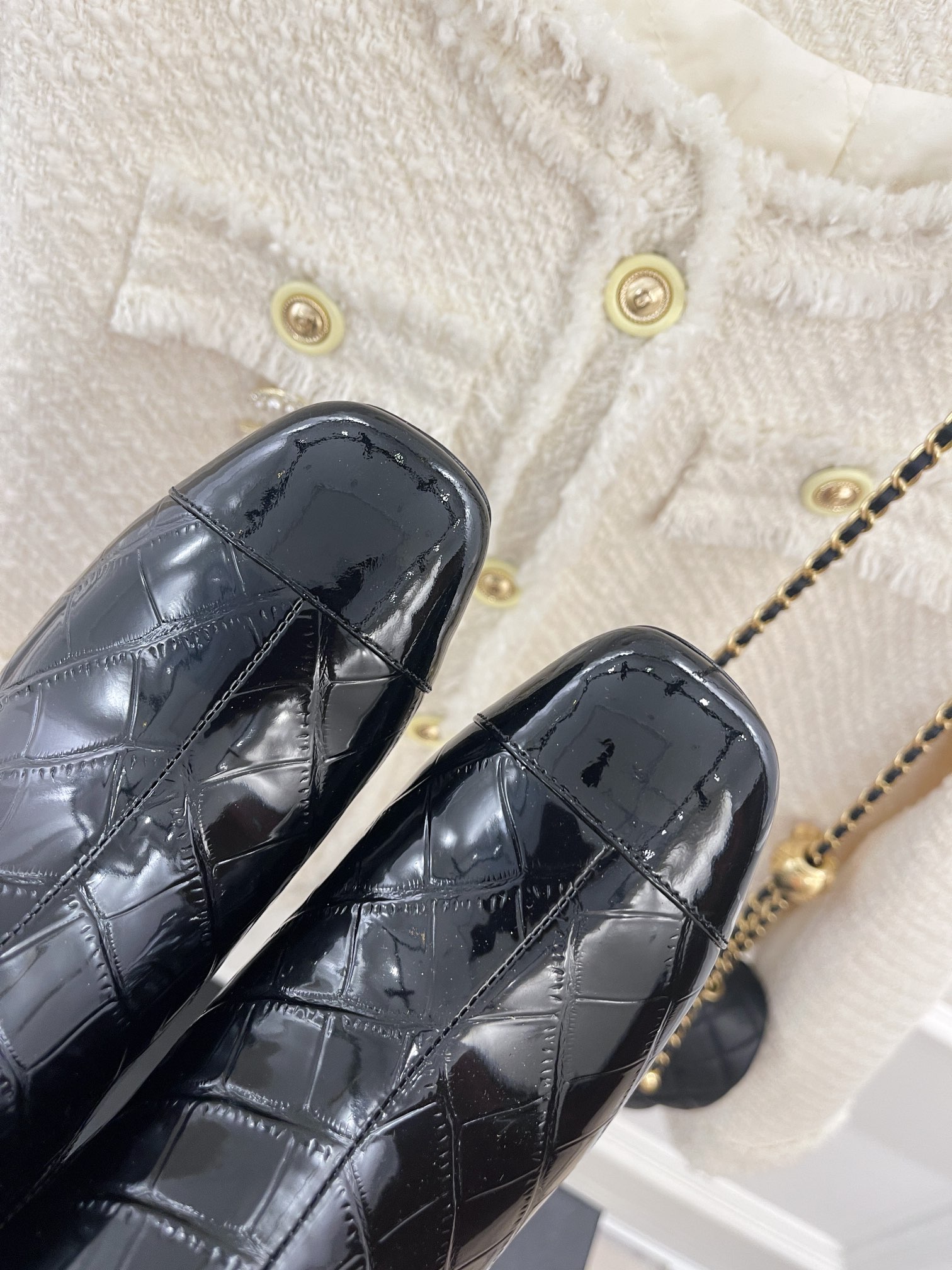 Ch**el Women’s Short Boots Black For Women