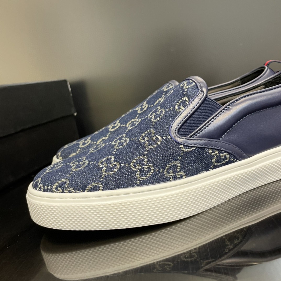 Gvc*1 Men’s GG Svp*me Slip-on Sneaker Blue For Men 407362