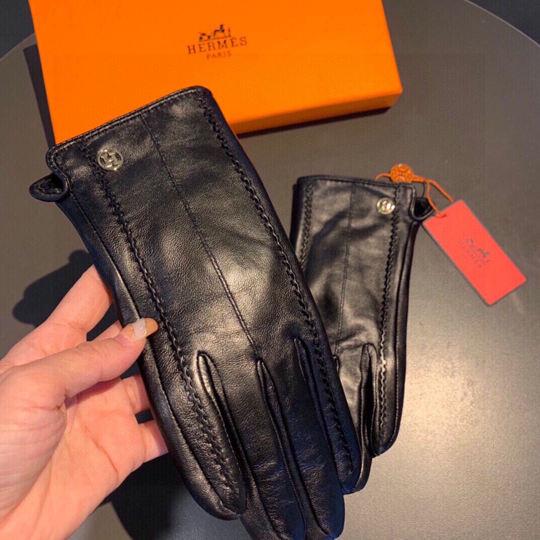 H**me5 Soya Gloves In Black