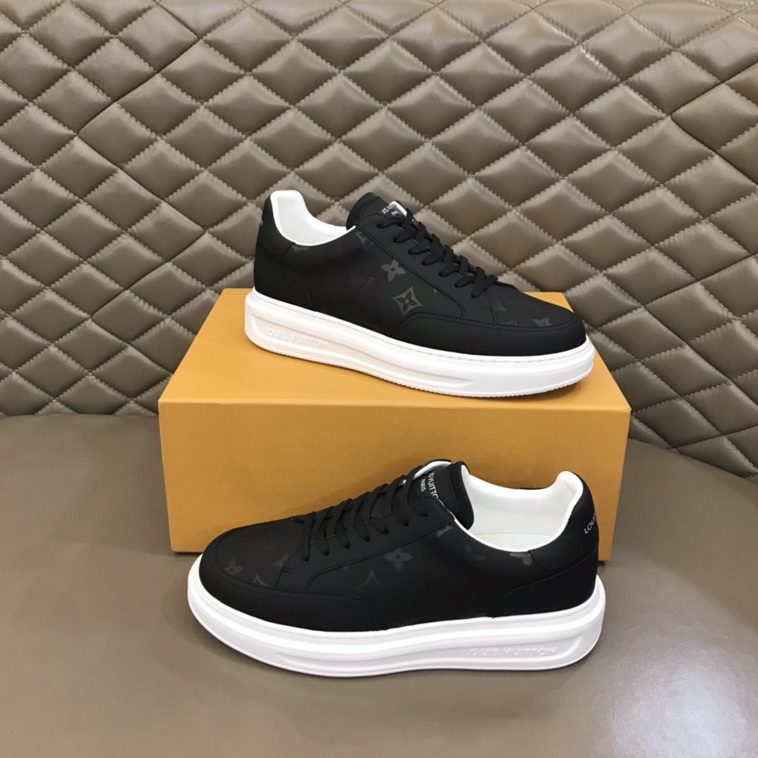 L0vis Vuittion Beverly Hills Sneaker Black For Men LV