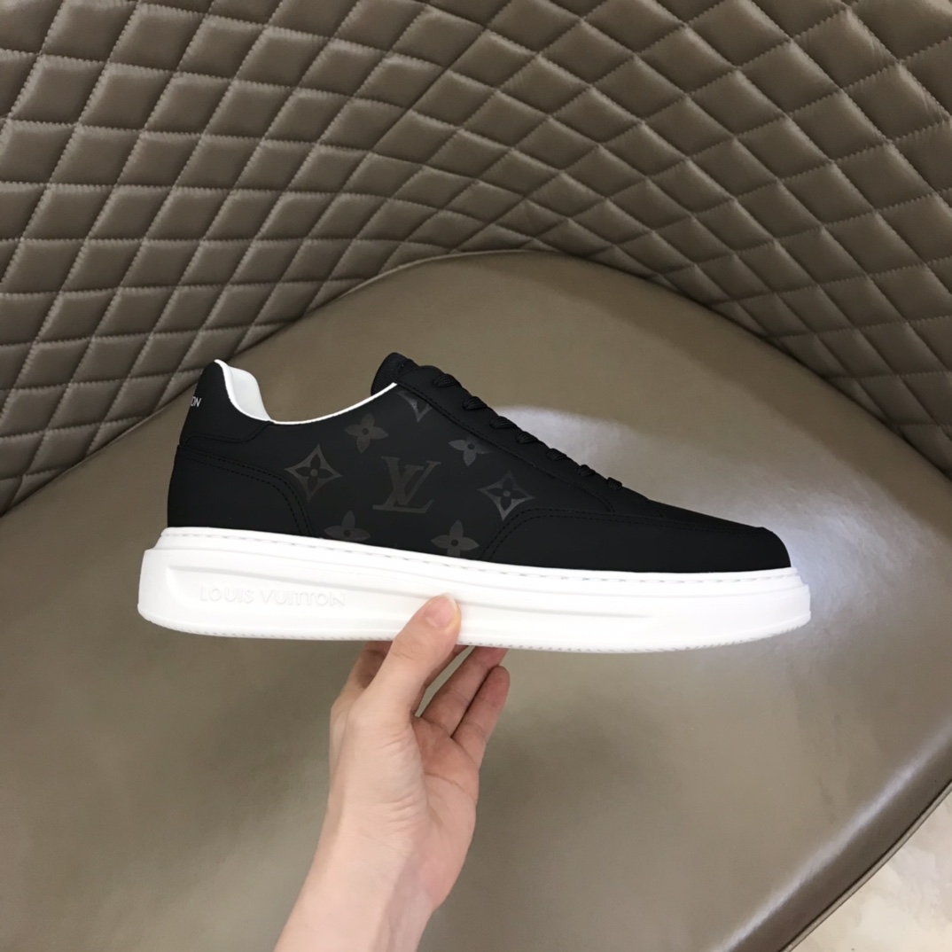 L0vis Vuittion Beverly Hills Sneaker Black For Men LV