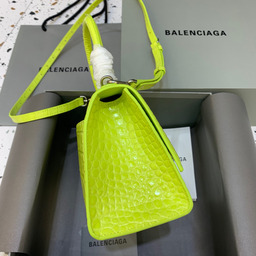 Ba1en*iaga Hourglass Small Handbag In Light Green, For Women, Women’s Bags 9in/23cm