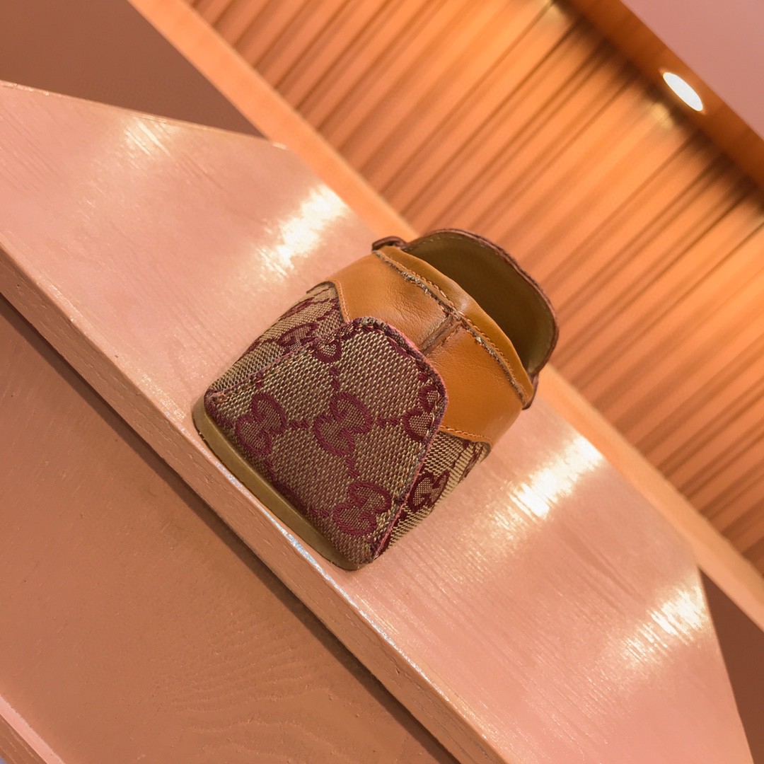 Gvc*1 Men’s Loafer With Interlocking GG Horsebit In Brown For Men 655519 1XO20 2872