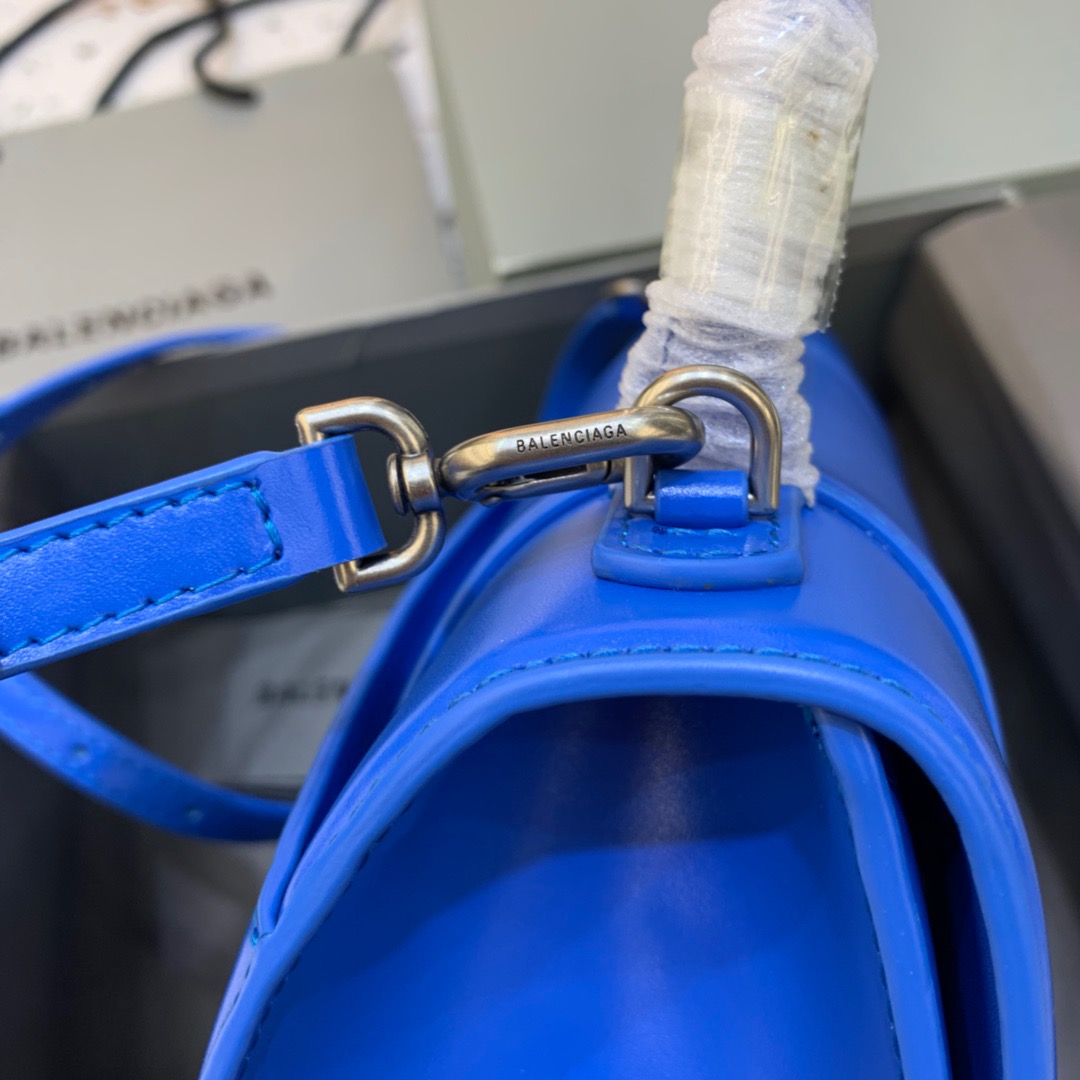 Ba1en*iaga Hourglass Small Handbag In Dark Blue, For Women, Women’s Bags 9in/23cm