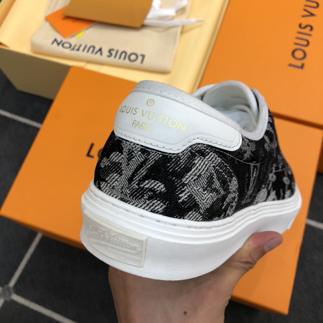 L0vis Vvtt0n LV Trocadero Richelieu Sneaker Black For Men LV