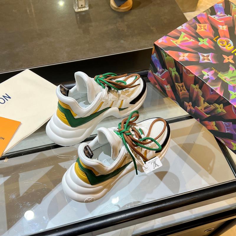 L0vis Vvtt0n Women’s LV Archlight Sneaker White And Green For Women LV