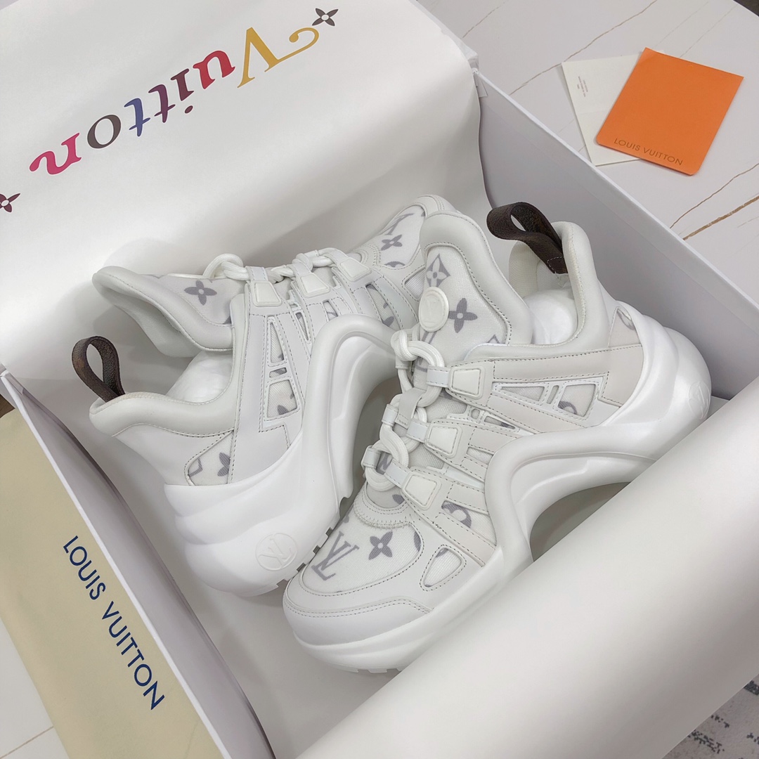 L0vis Vvtt0n Women’s LV Archlight Sneaker White For Women LV