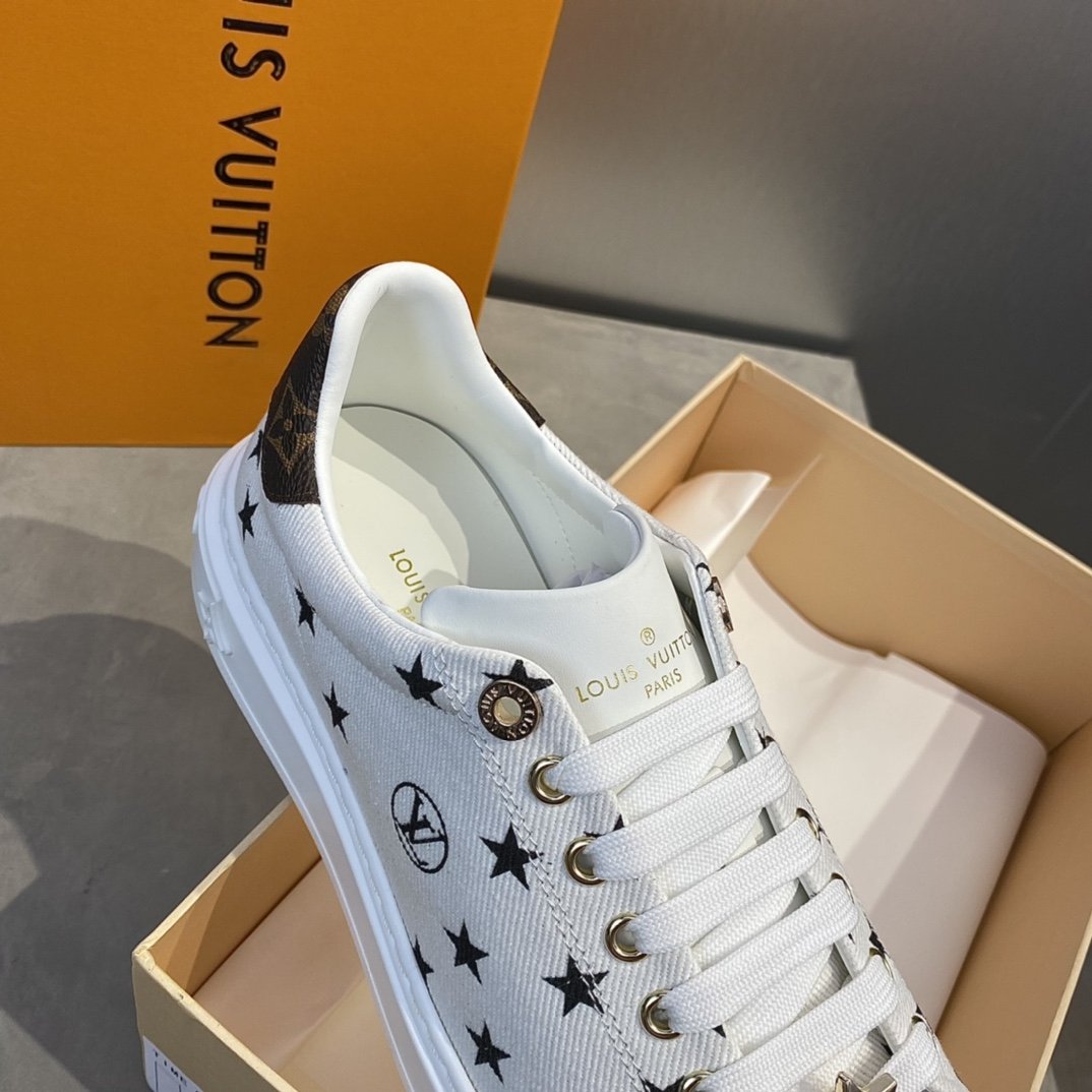 L0vis Vuittion Time Out Sneaker Blue For Men LV