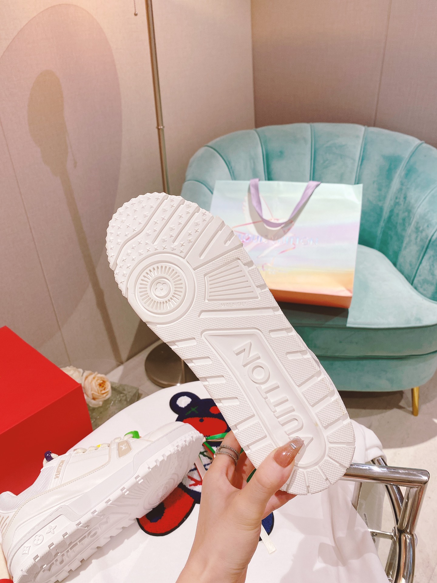 L0vis Vvtt0n Women’s LV Trainer Sneaker White For Women LV