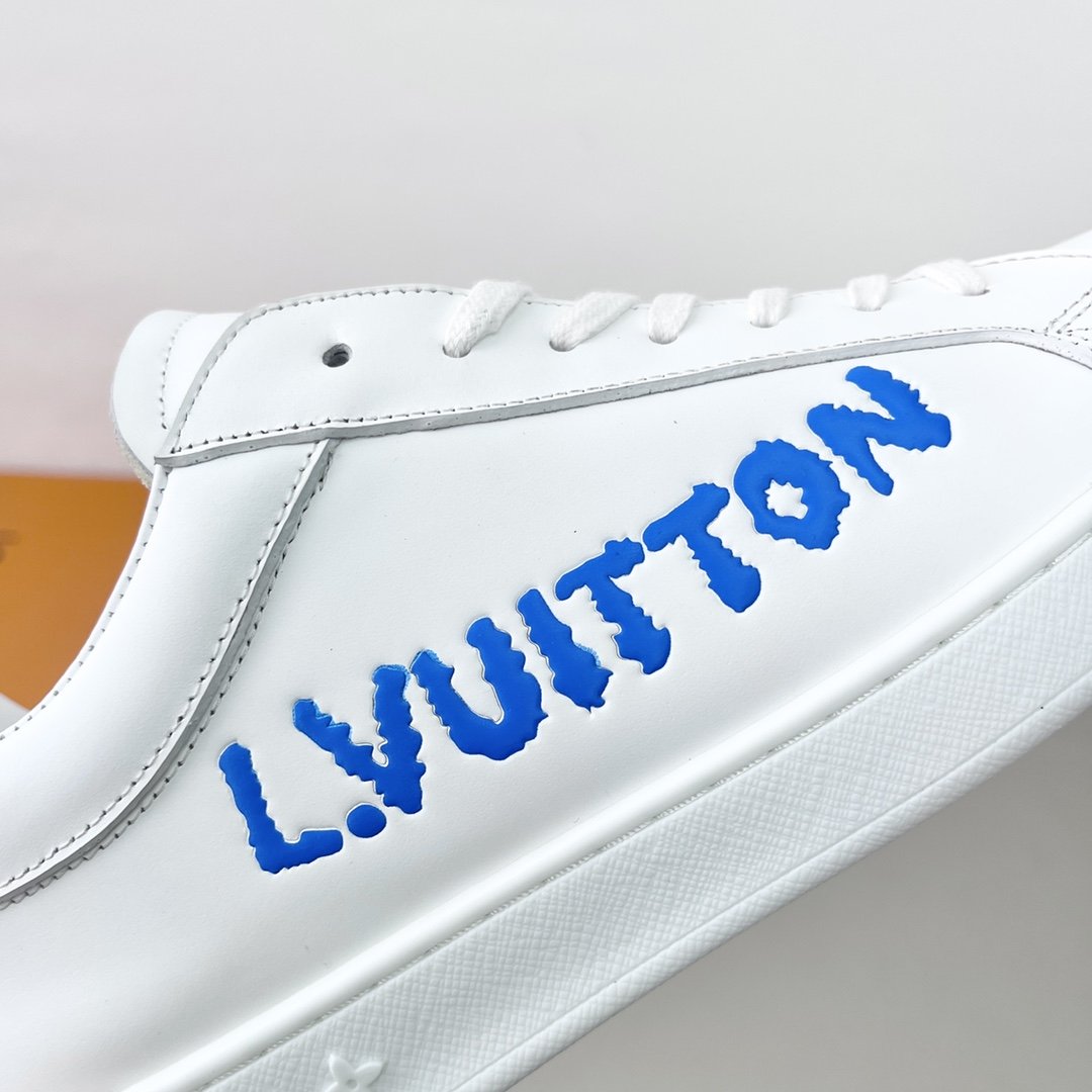 L0vis Vuittion Luxembourg Samothrace Sneaker White For Men LV