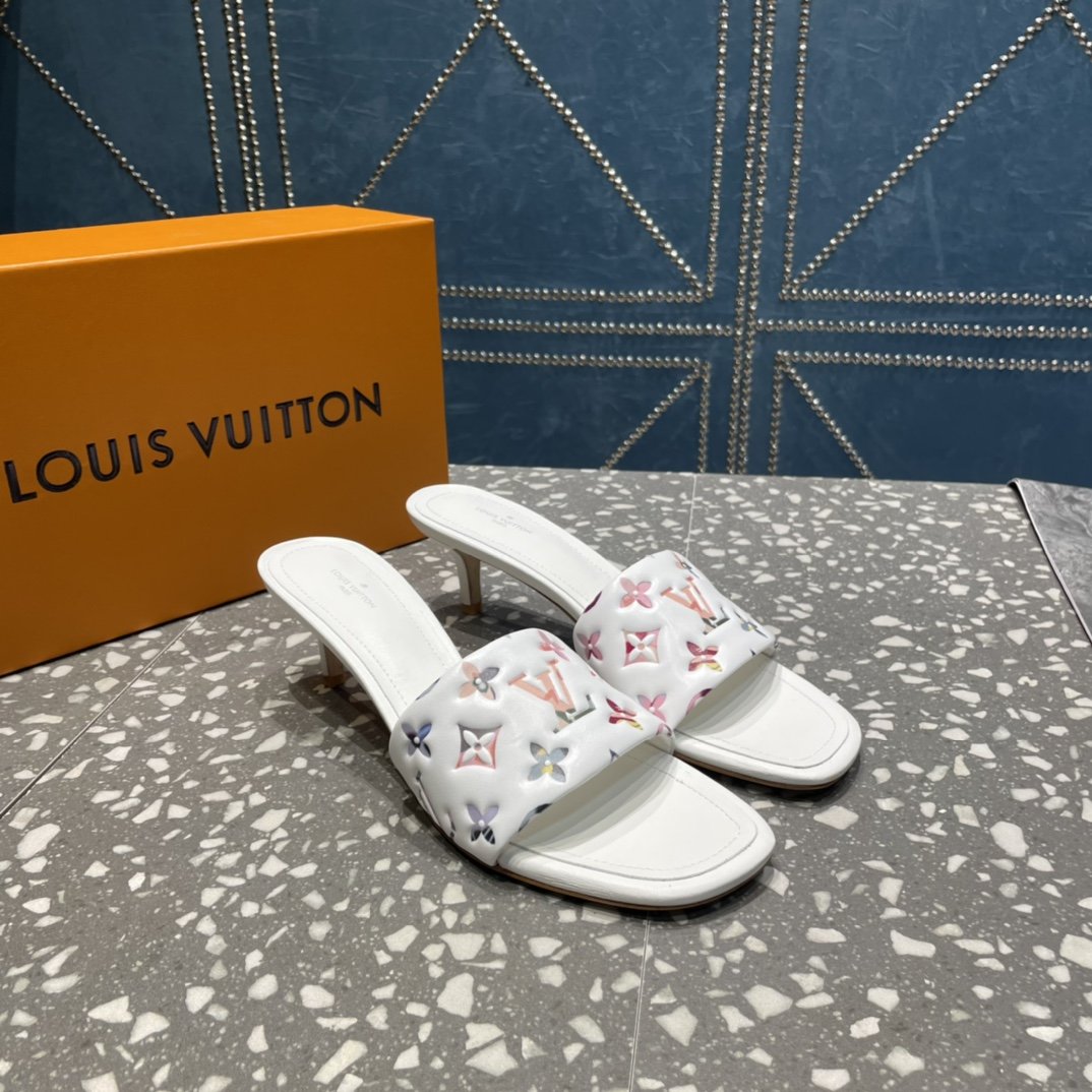 L0vis Vvtt0n Women’s Revival Mule White For Women LV 1AAP7M