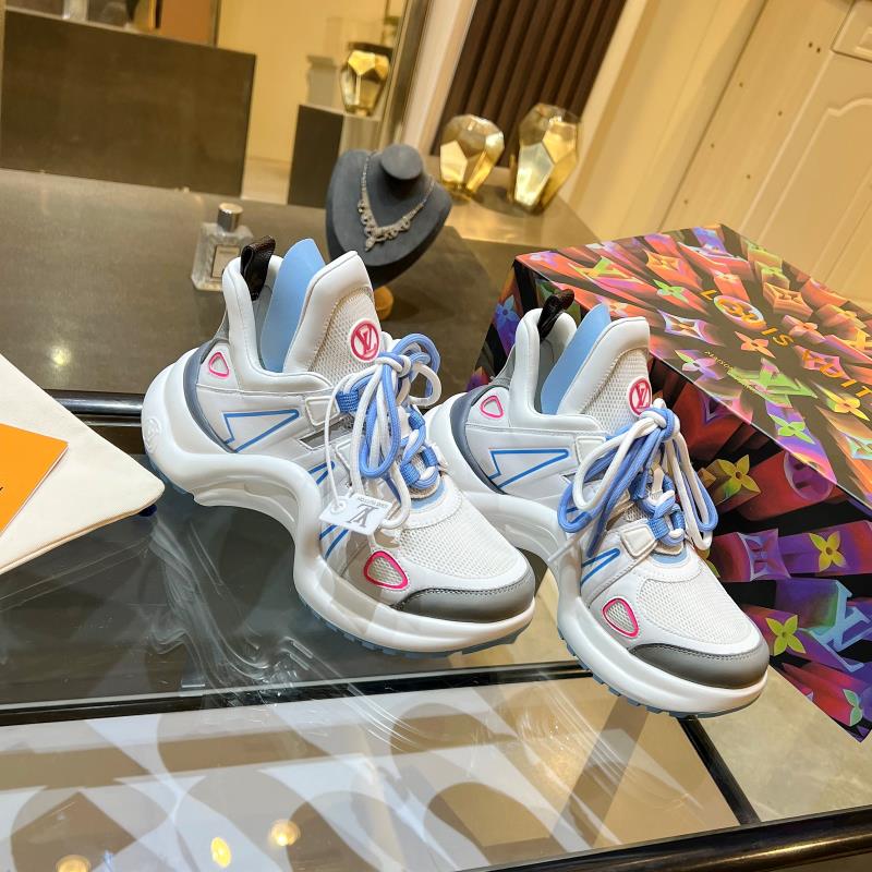 L0vis Vvtt0n Women’s LV Archlight Sneaker Blue And White For Women LV