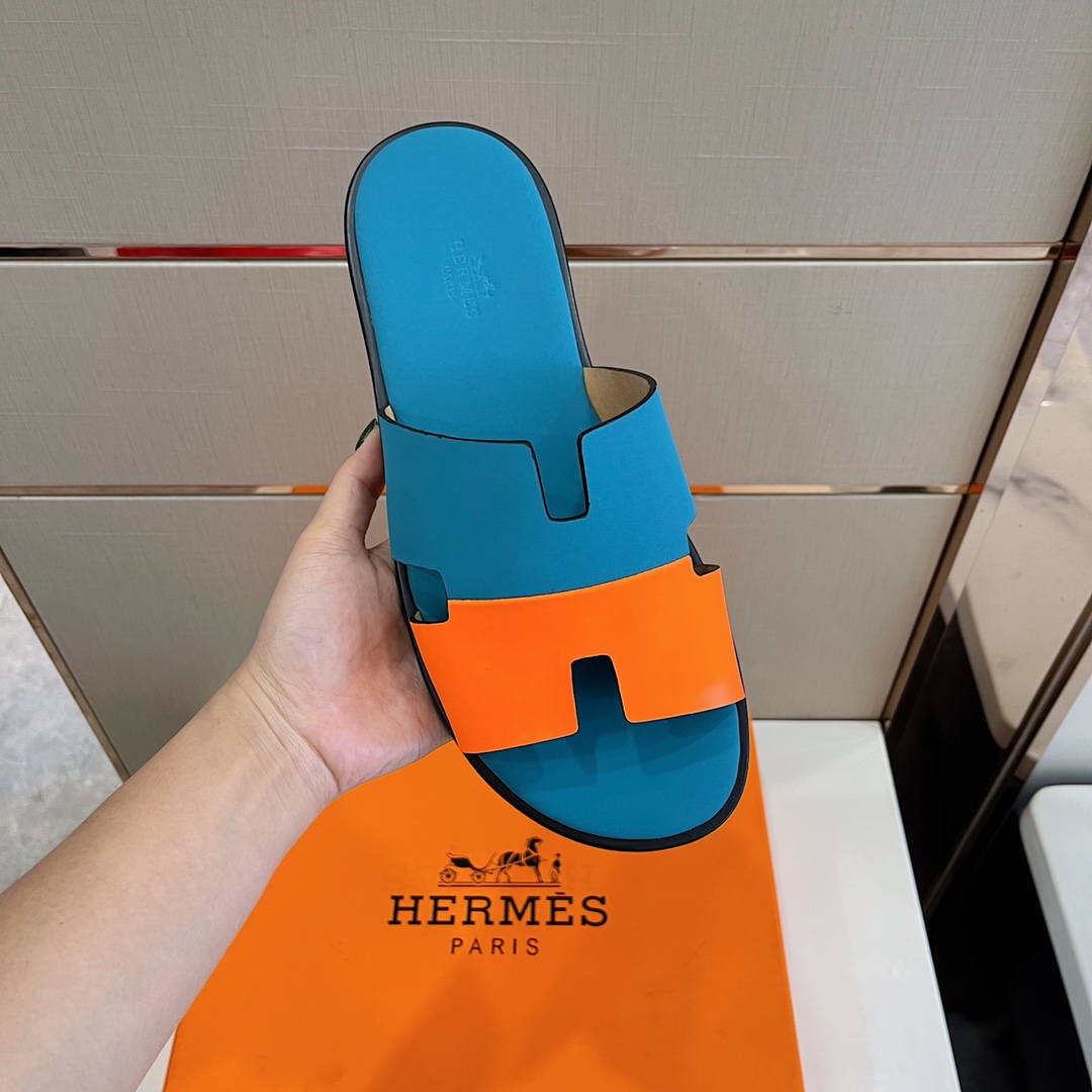 H**me5 Izmir Sandal Orange And Blue For Men