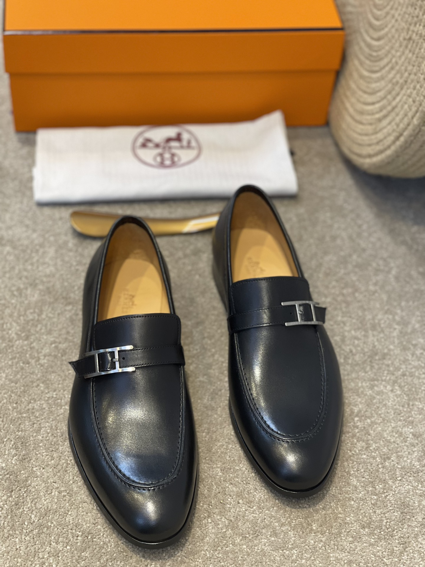 H**me5 Monterey Loafer Black For Men H171435ZH02395