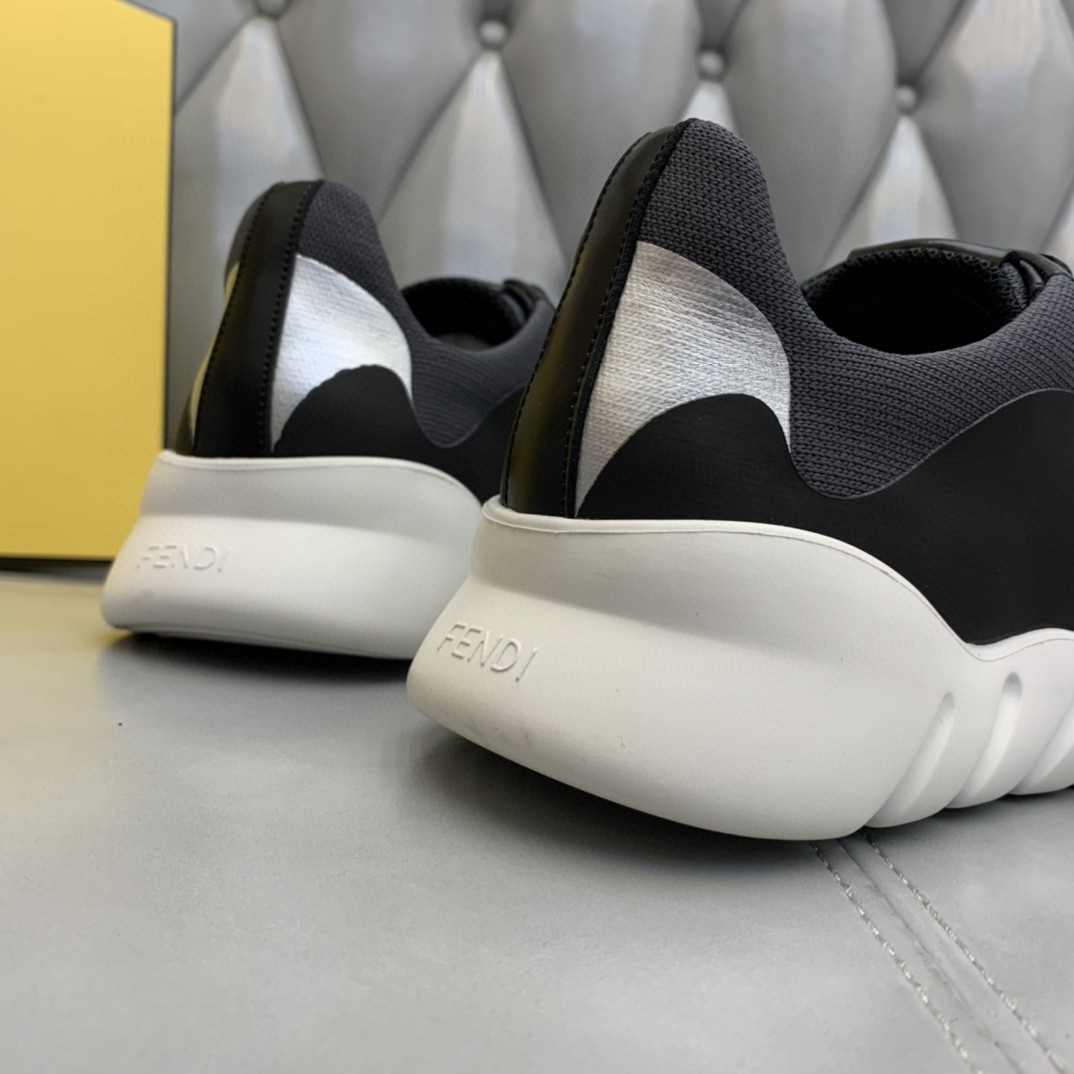 F**di Force Low Tops Sneakers Grey For Men