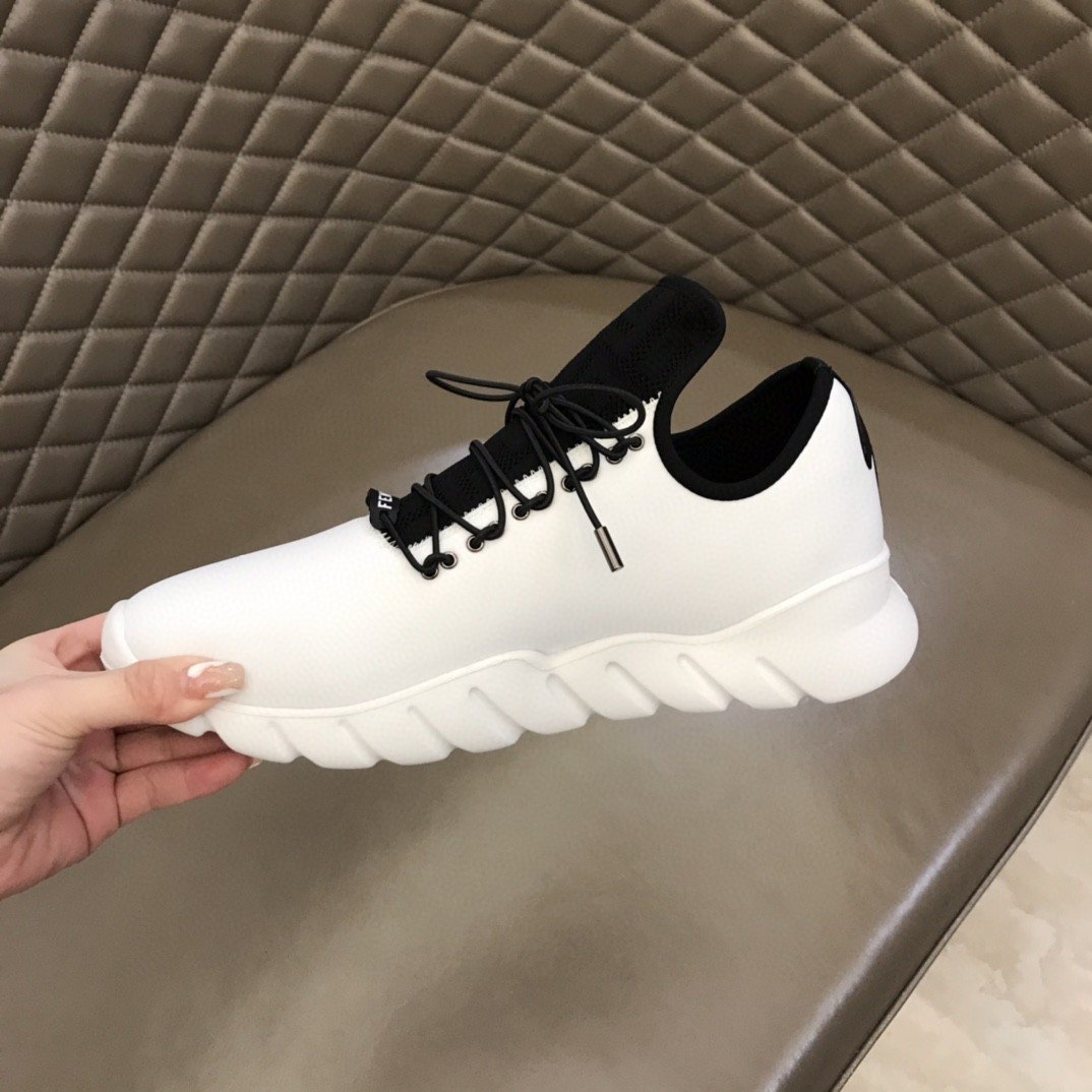 F**di Force Low Tops Sneakers White For Men