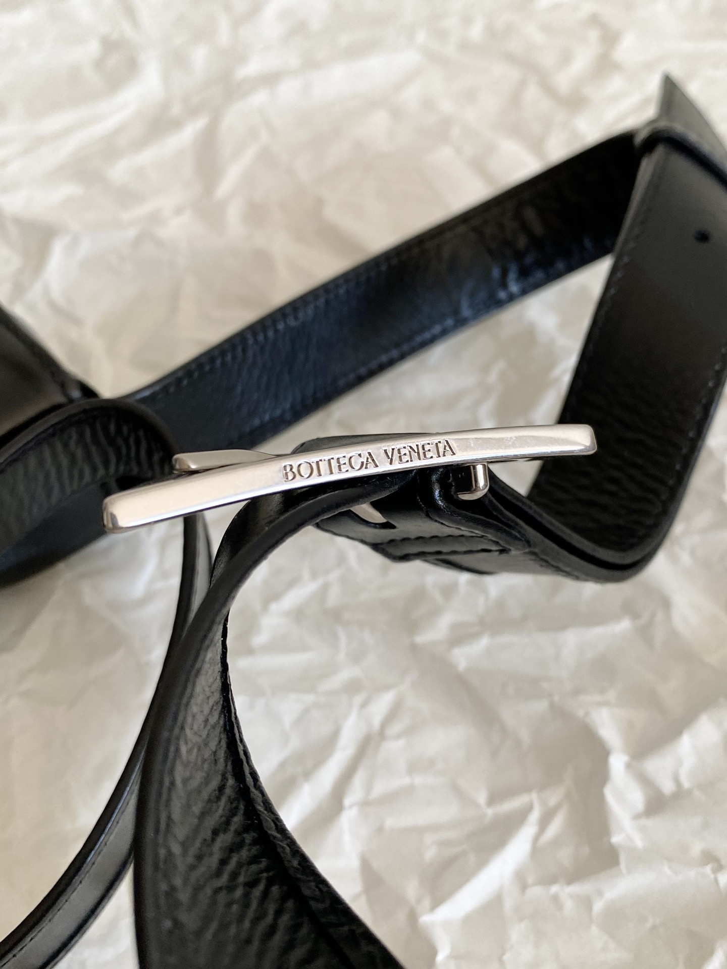 B0tt*ga Ven*ta Padded Cassette Belt Bag Black, For Women, Women’s Bags 7in/18cm 710075VCQR18425