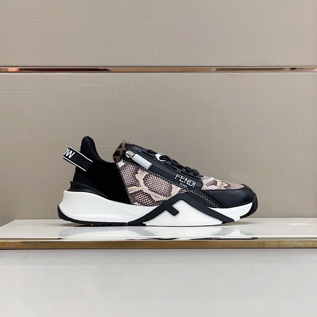 F**di Flow Sneakers Black For Men