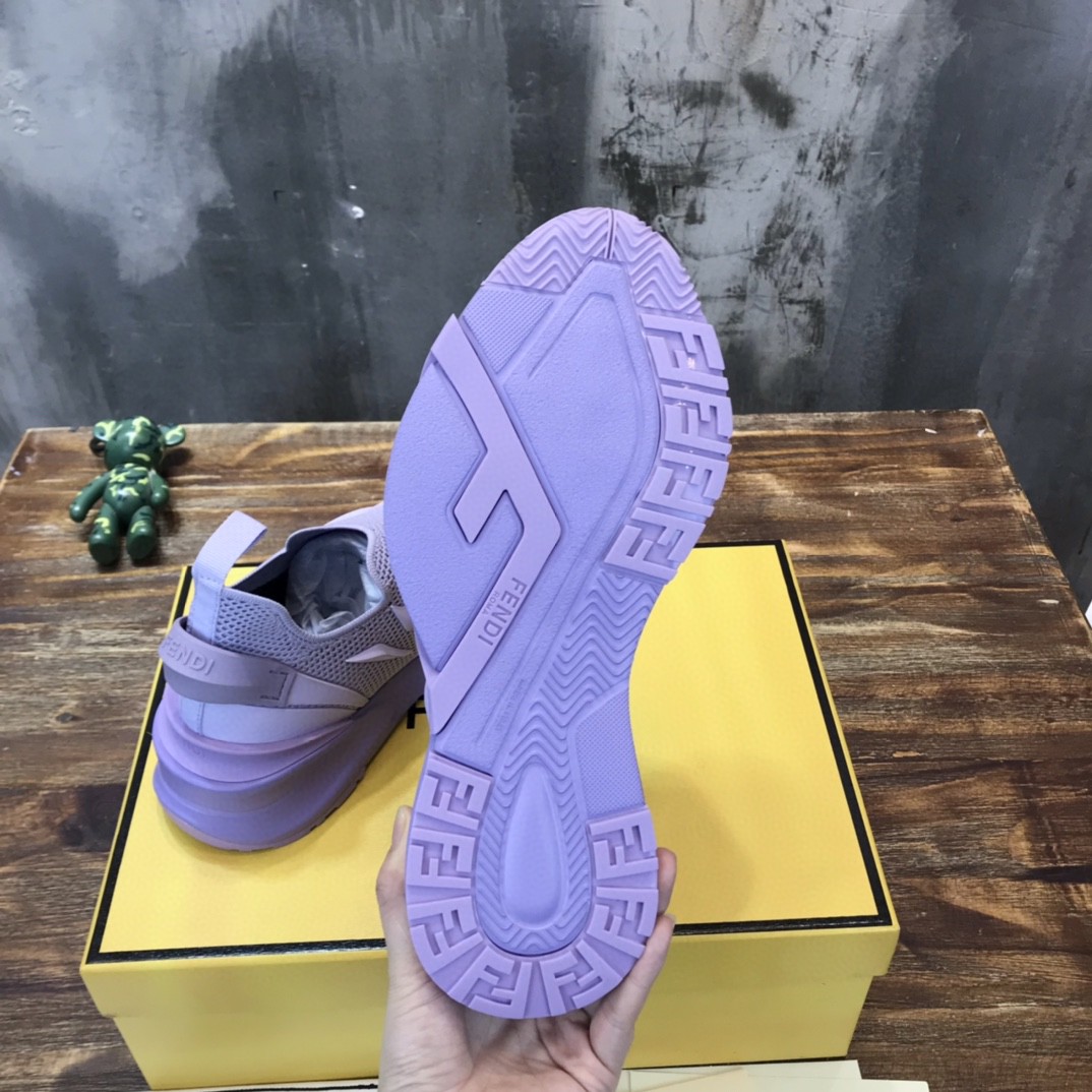 F**di Flow Purple Sneakers For Men 7E1504AHI8F1GB9