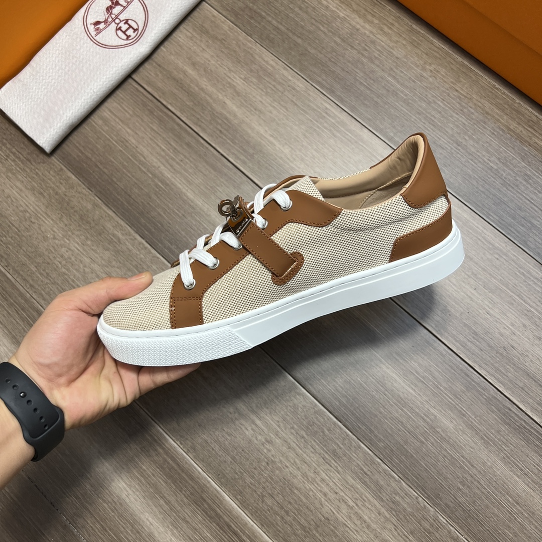 H**me5 Casual Sneakers Beige For Men