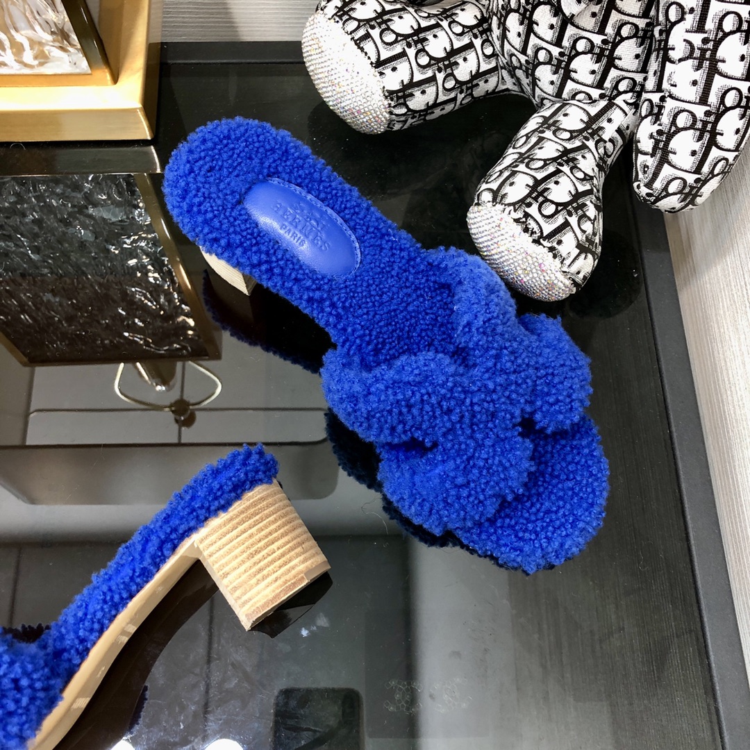 H**me5 Oasis Sandal Dark Blue For Women 1.97in/5cm