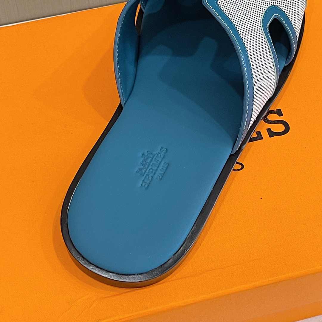 H**me5 Izmir Sandal Blue And Grey For Men