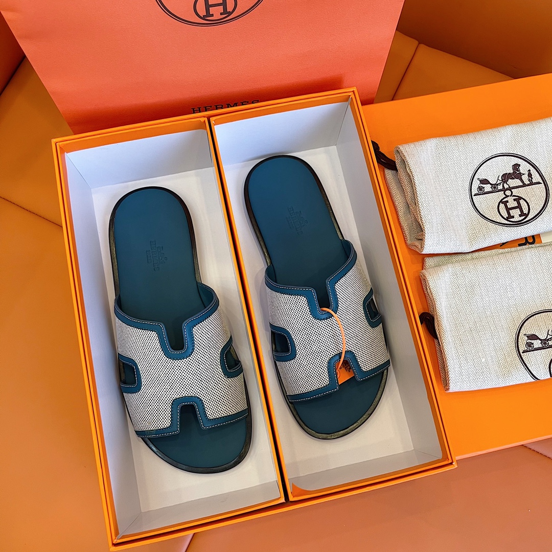 H**me5 Izmir Sandal Blue And Grey For Men