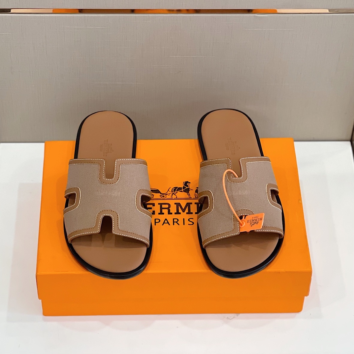 H**me5 Izmir Sandal Naturel For Men