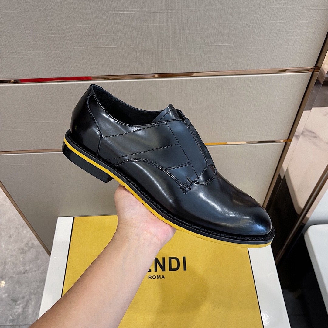 F**di Force Black Shoes For Men