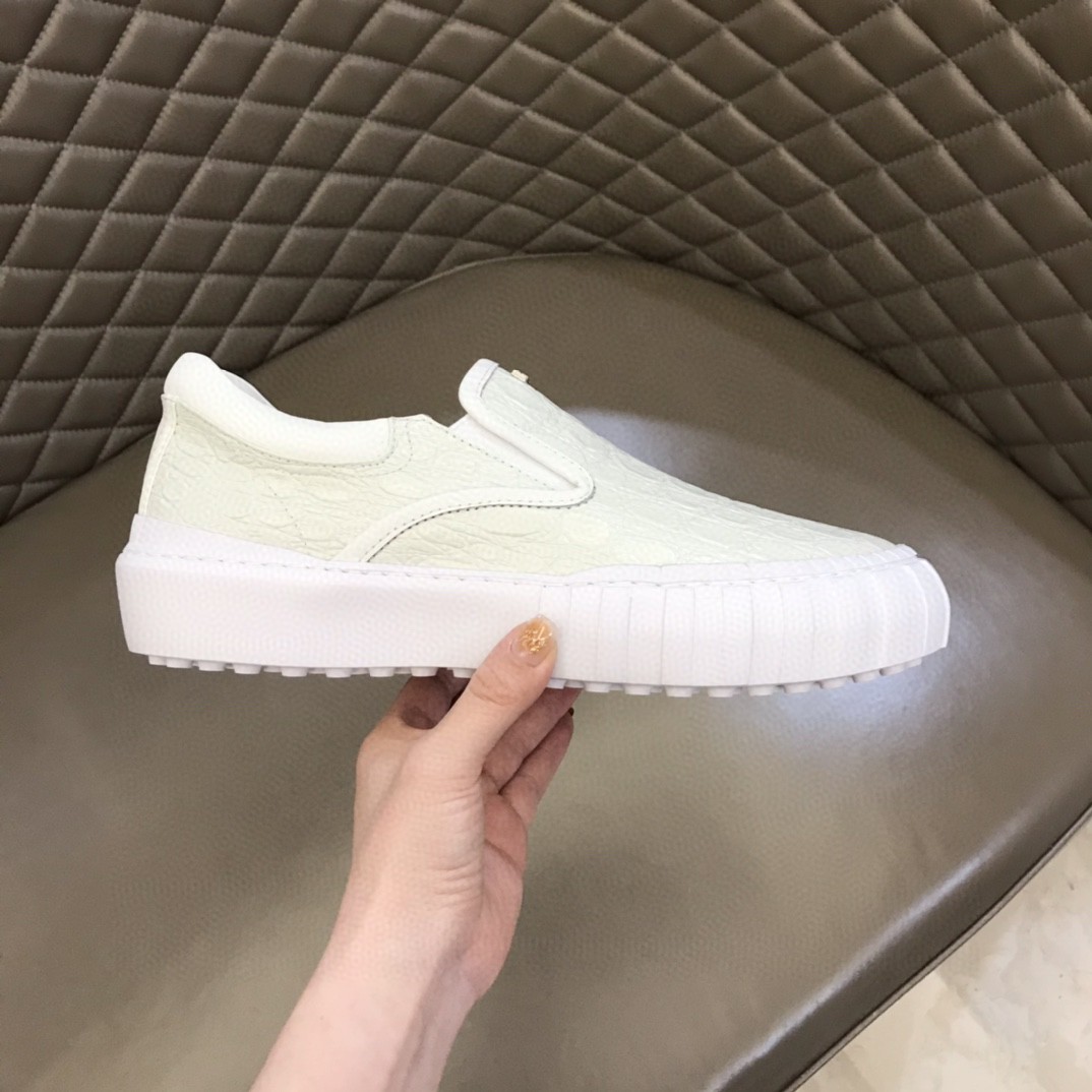 F**di Force Slip On Sneakers White For Men 7E1454