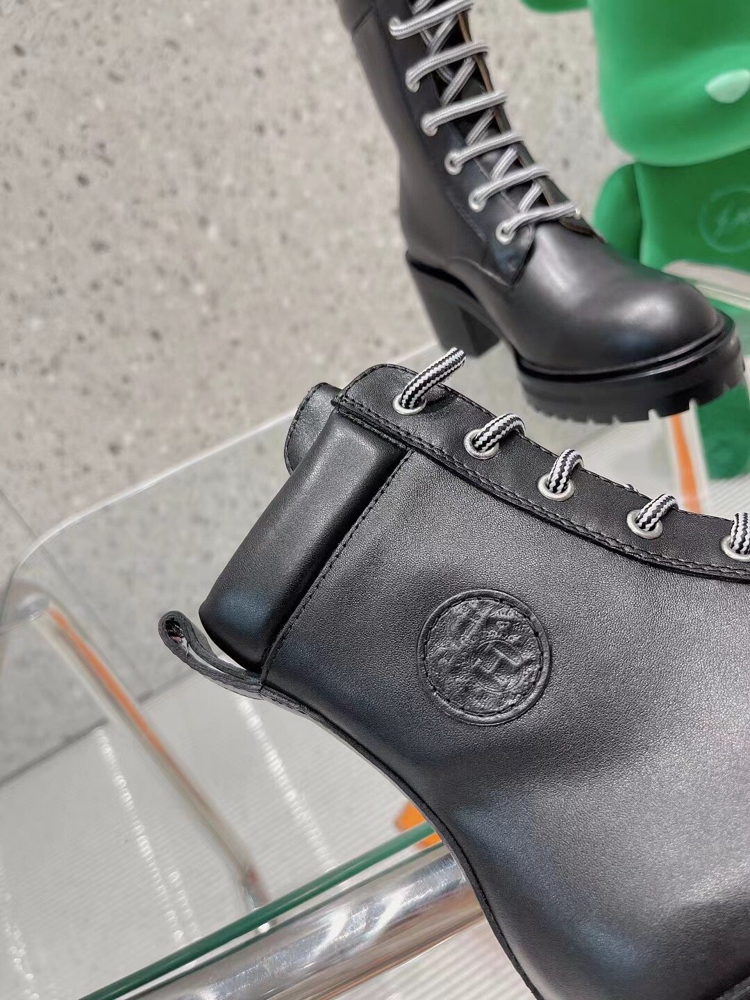 H**me5 Bridge Ankle Boots Black For Women H202130Z Y4385