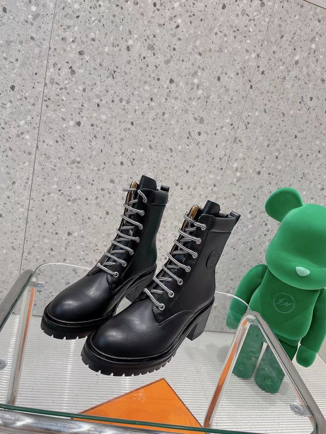 H**me5 Bridge Ankle Boots Black For Women H202130Z Y4385