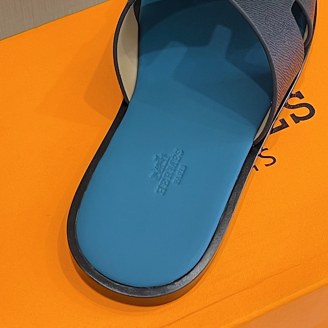 H**me5 Izmir Sandal Black And Blue For Men