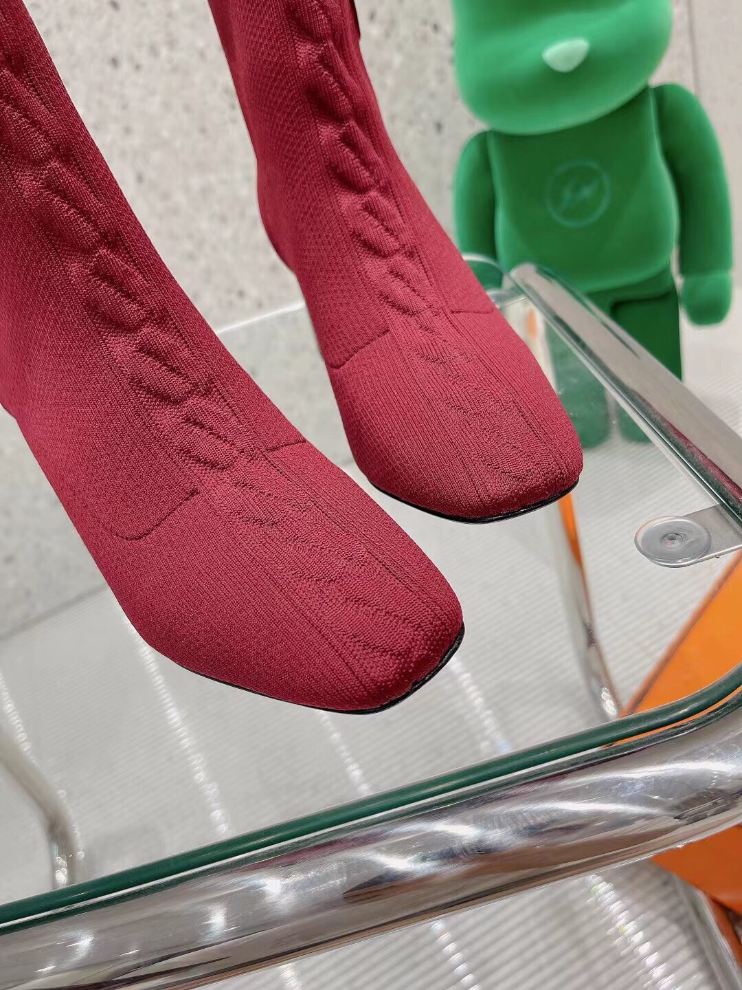 H**me5 Volver 60 Ankle Boots Red For Women 2.4in/6cm