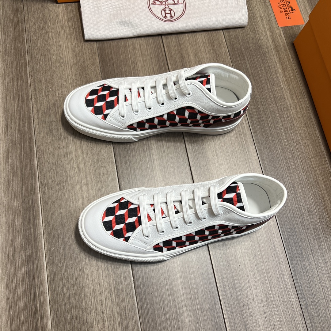 H**me5 Enjoy Sneaker Red And White For Men