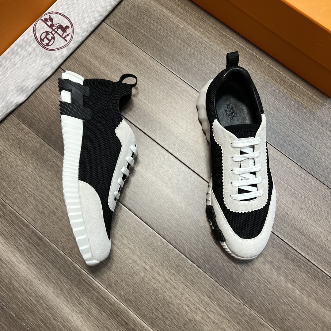 H**me5 Bouncing Sneakers Black And White For Men H221897ZH11390