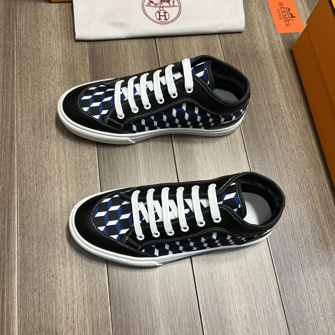 H**me5 Enjoy Sneaker Black And Blue For Men