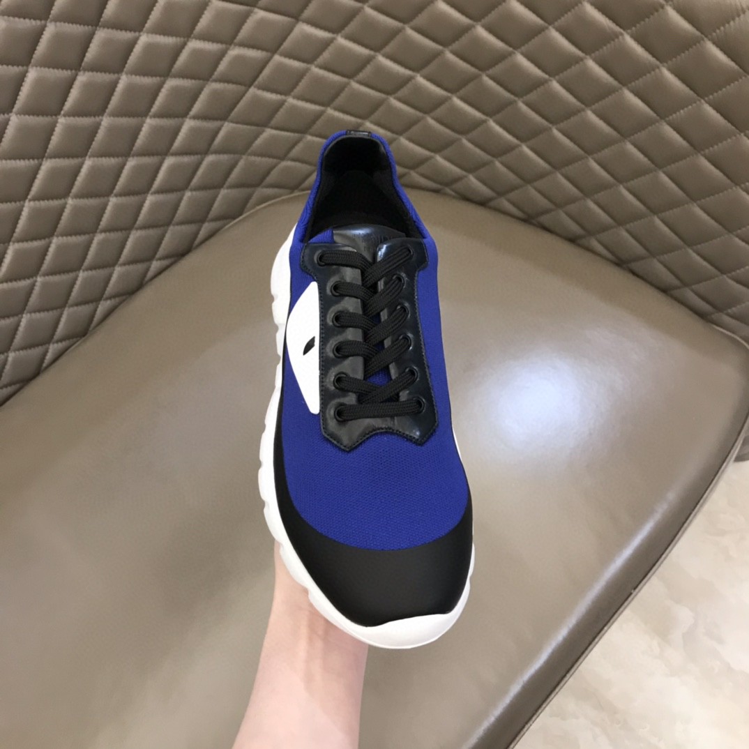 F**di Force Black/Blue Sneakers For Men