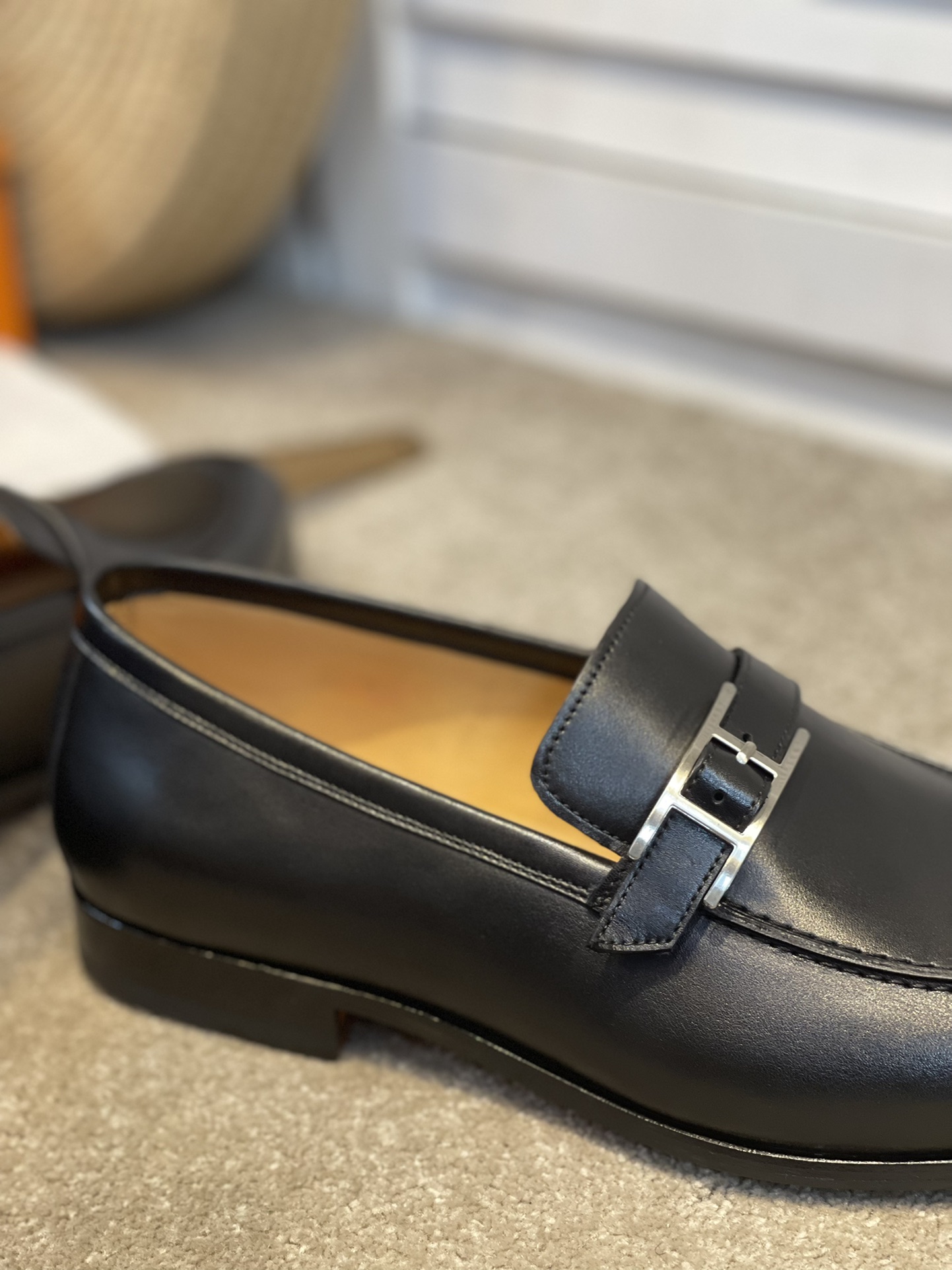 H**me5 Monterey Loafer Black For Men H171435ZH02395