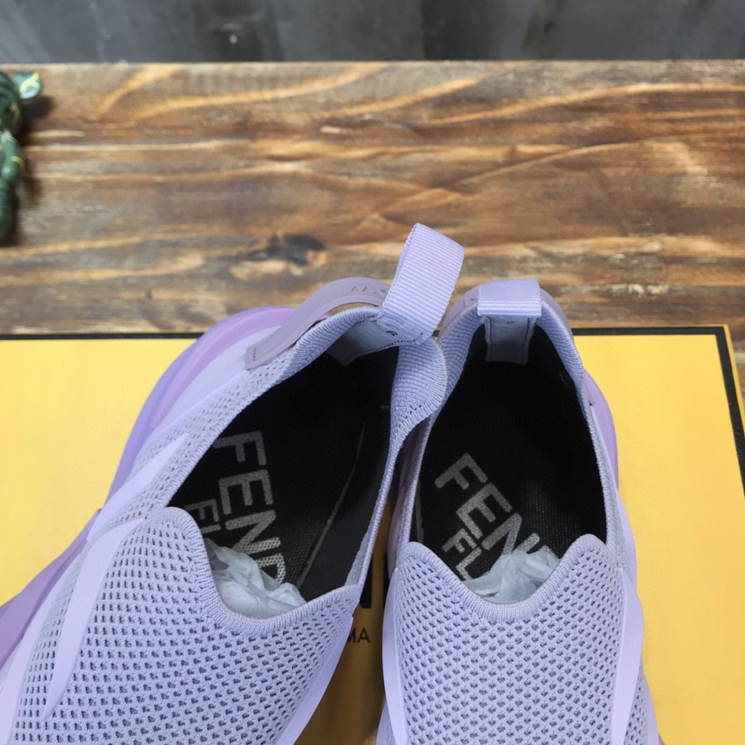 F**di Flow Purple Sneakers For Men 7E1504AHI8F1GB9