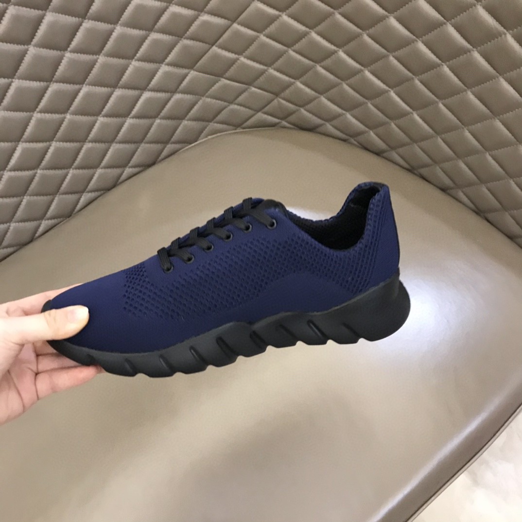 F**di Force Dark Blue Sneakers For Men