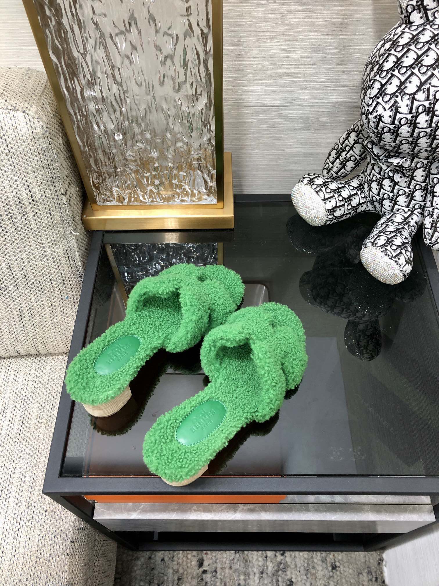 H**me5 Oasis Sandal Green For Women 1.97in/5cm