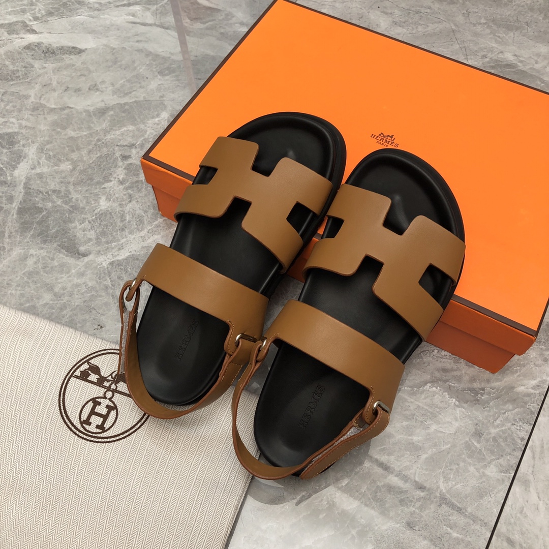 H**me5 Chypre Blanc Sandal Brown For Women