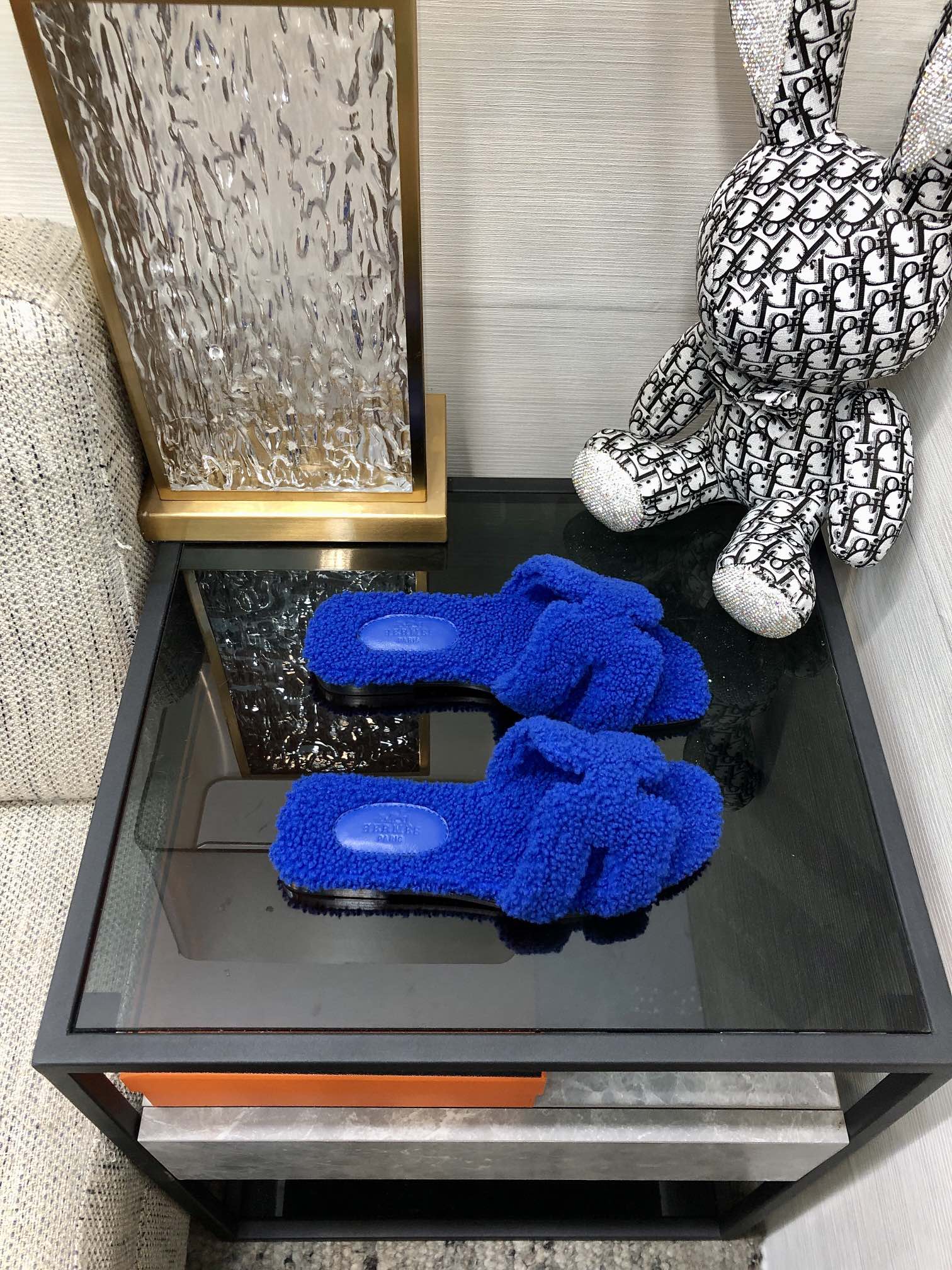 H**me5 Oran Sandal Dark Blue For Women